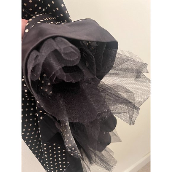 Formal Vintage Ruby Rox 90’s Polka Dot Halter dress. - Picture 5 of 6